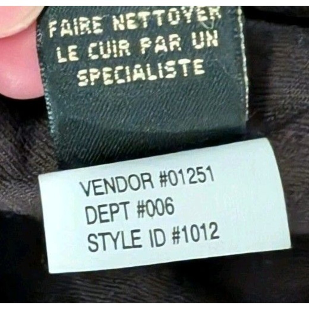 Vintage Eddie Bauer Womens XXL 2XL Stine Black Leather Legend Classic Jacket EUC - Picture 6 of 7